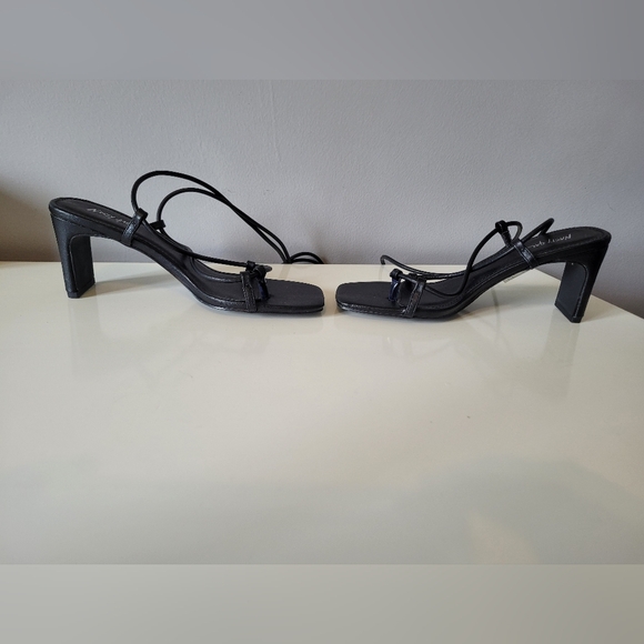 Nasty Gal The Thrill of the Lace-up Heels, VGUC, Size 4 UK/ 6 US - Picture 7 of 10